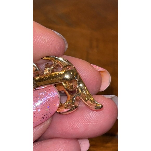 CORO Signed Vintage Earrings Lot of (2 pair) Rhinestone Screw & Clip A11… - Picture 10 of 12